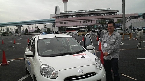 国立ドライバーがエコドライビングコンテストに参加しました。